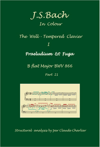 21. Johann Sebastian Bach, The Well-Tempered Clavier, Book I, Praeludium & Fuga inB♭ Major BWV 866.