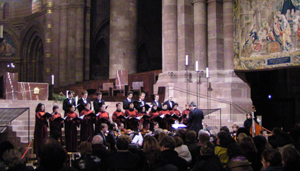 L'ensemble Madrigal de la cathédrale de Strasbourg