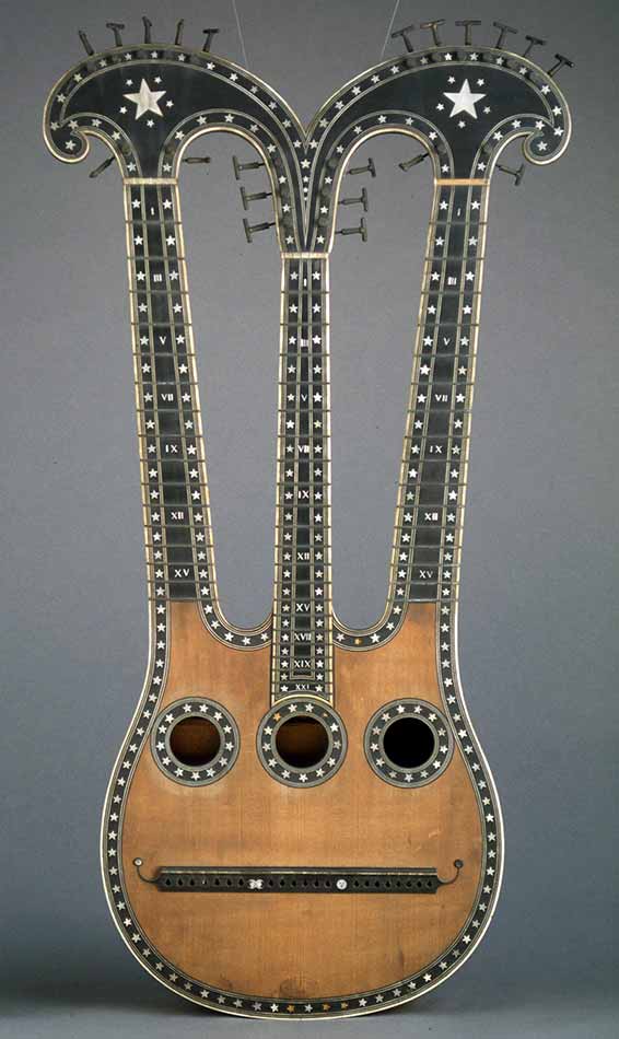 Guitare harpolyre