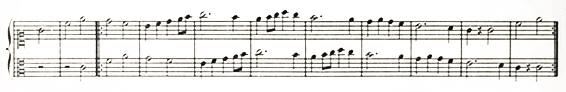 9° - Imitation canonique.