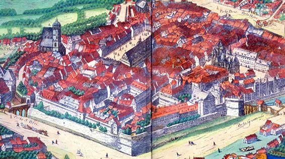 Leipzig en 1617